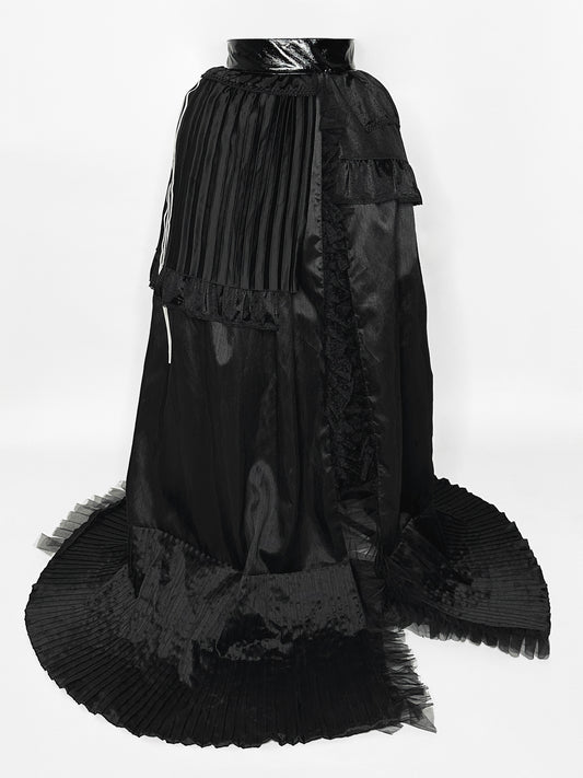 3R UPCYCLED / GOTHIC RUNNER SKIRT