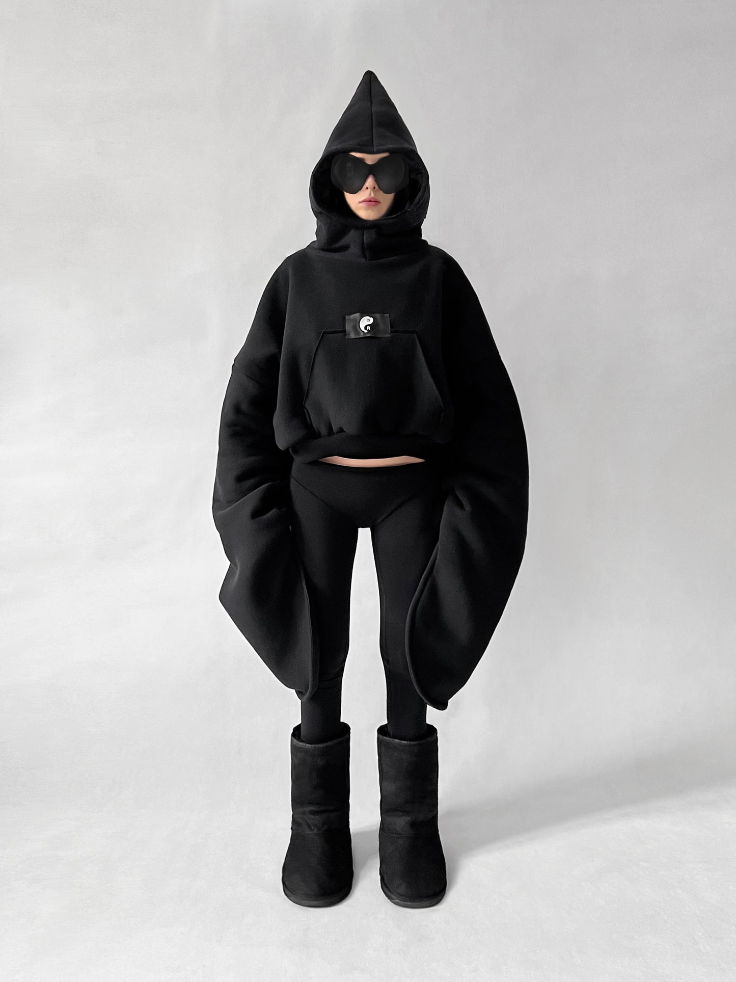 3R BASIC / DUVET OVERSIZED HOODIE