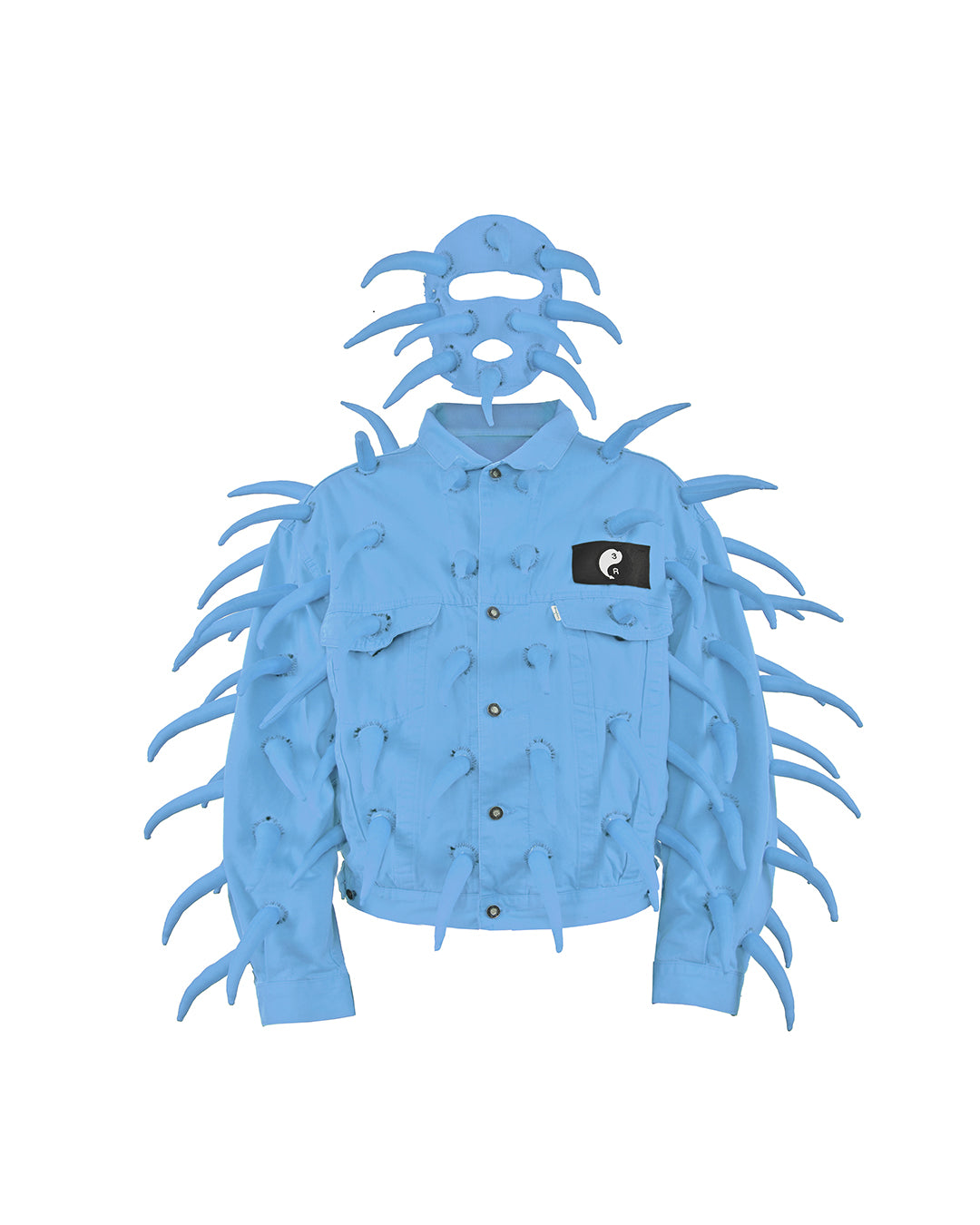 3R BRAND / SPIKY DENIM SET